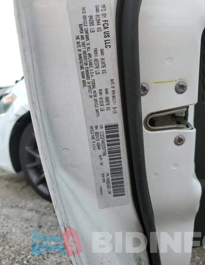 1C3CDFAA2GD577986 Photo# 13