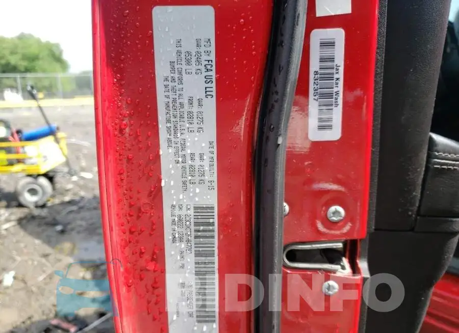 2C3CDXCT2FH847787 Photo# 12