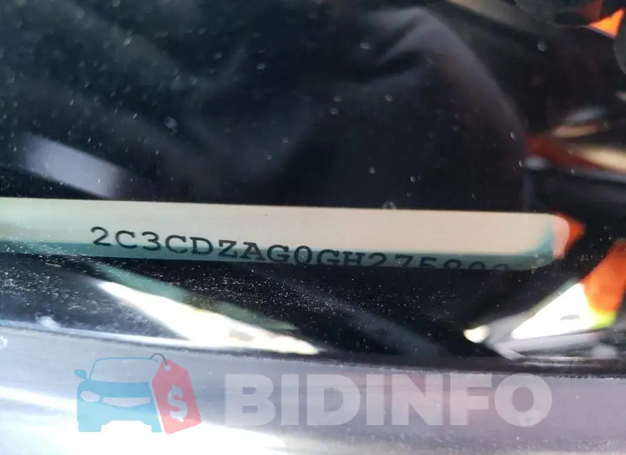 2C3CDZAG0GH275802 Photo# 12