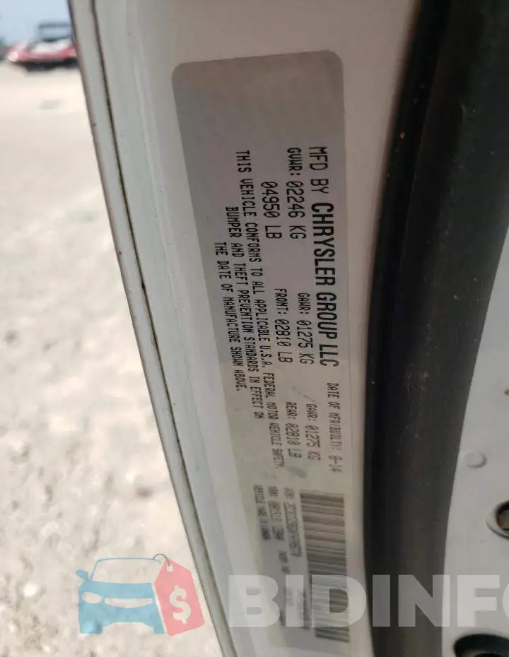 2C3CDZBGXFH705770 Photo# 13