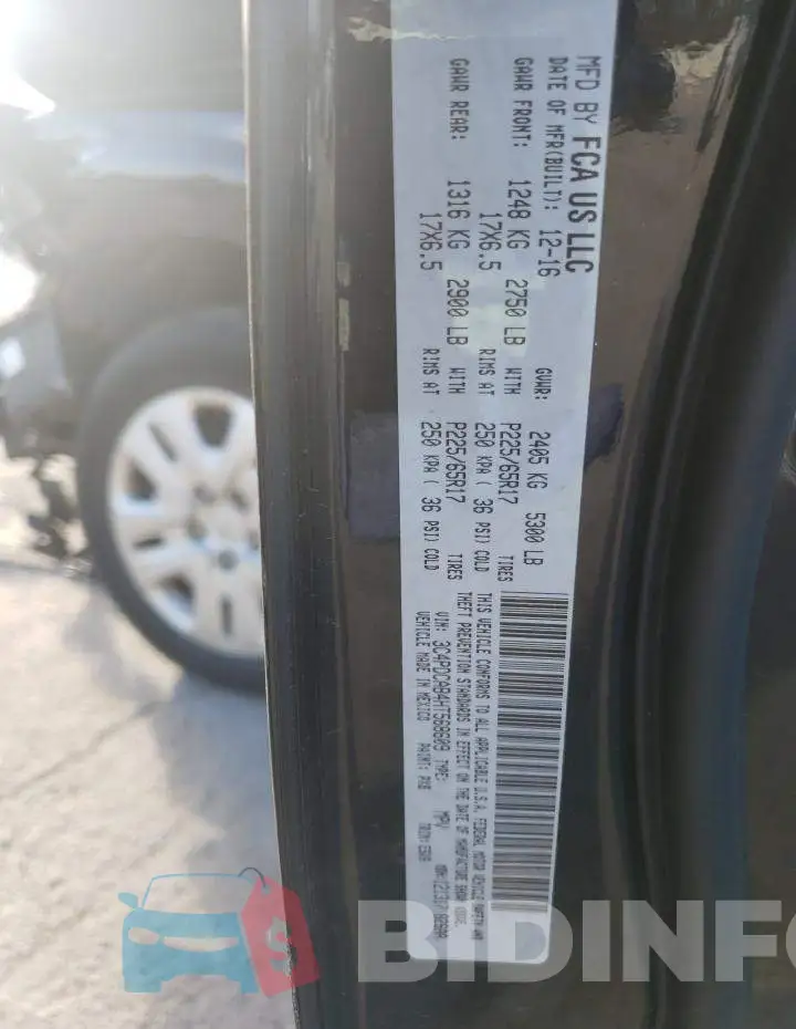 3C4PDCAB4HT568609 Photo# 14