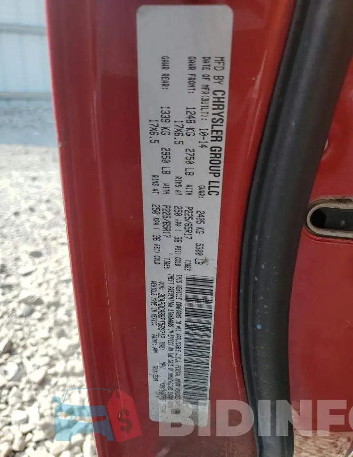 3C4PDCAB6FT569712 Photo# 13