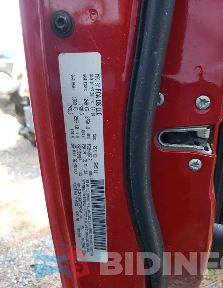 3C4PDCABXFT608270 Photo# 13