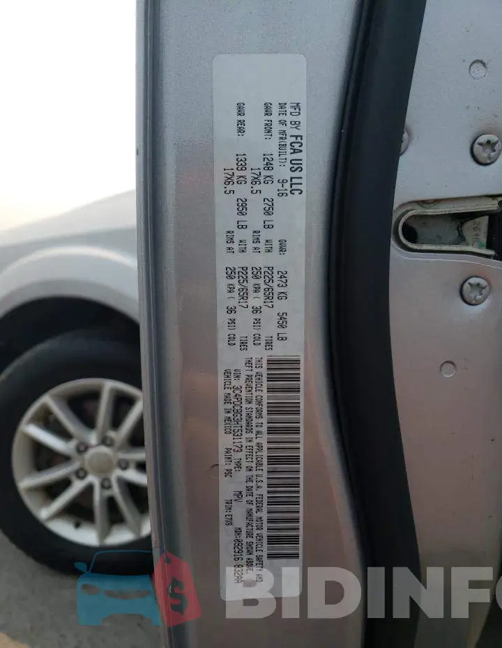 3C4PDCBG3HT531173 Photo# 14