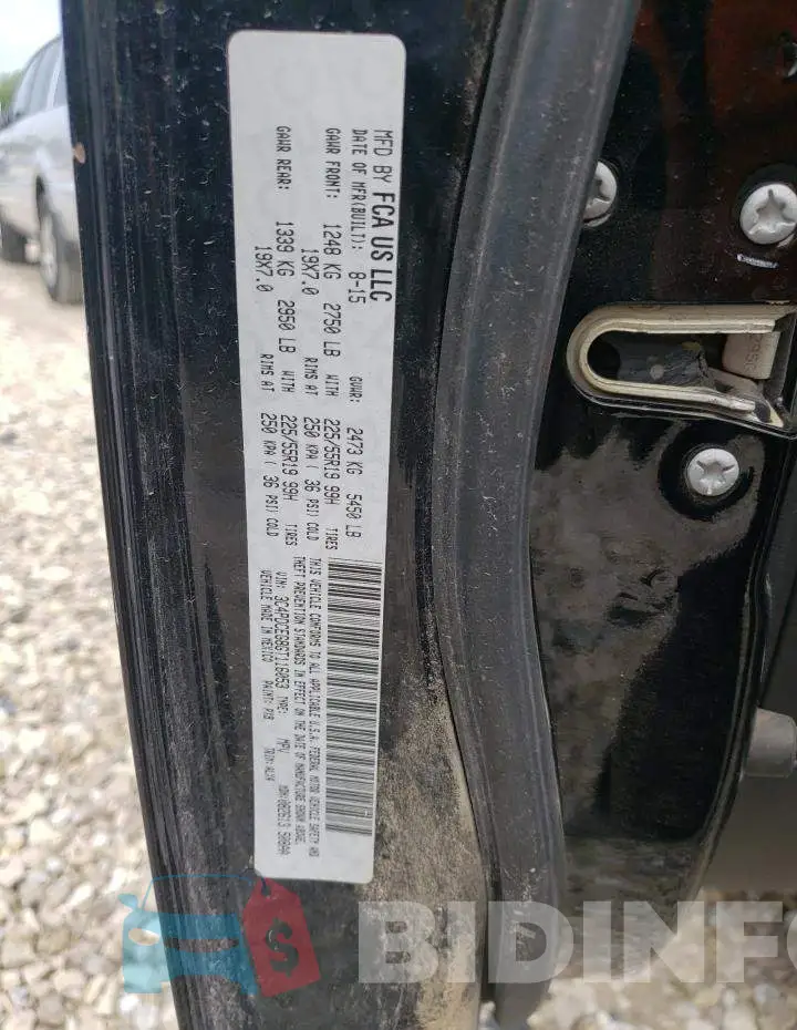 3C4PDCEG8GT116053 Photo# 14