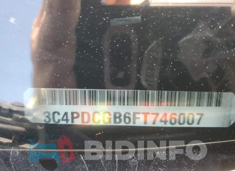 3C4PDCGB6FT746007 Photo# 13