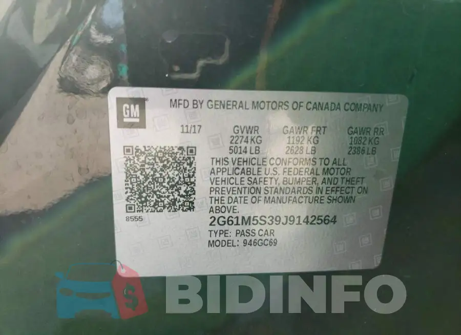 2G61M5S39J9142564 Photo# 13