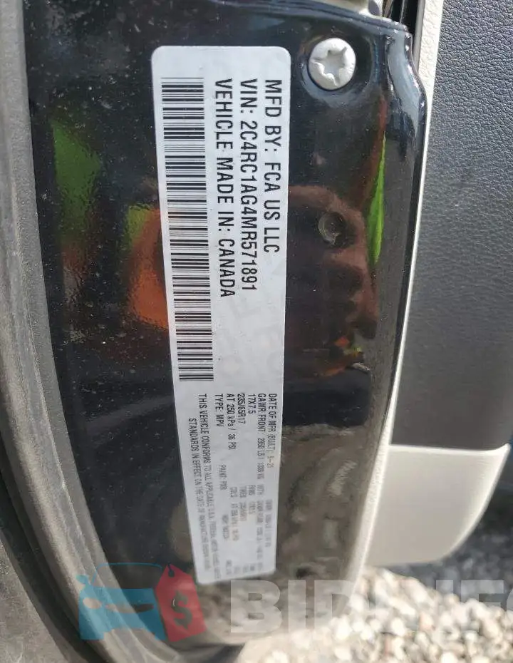2C4RC1AG4MR571891 Photo# 12