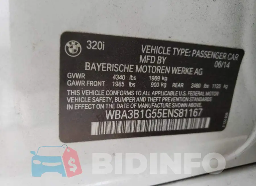 WBA3B1G55ENS81167 Photo# 12