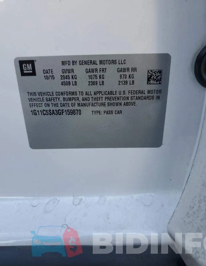 1G11C5SA3GF159870 Photo# 12