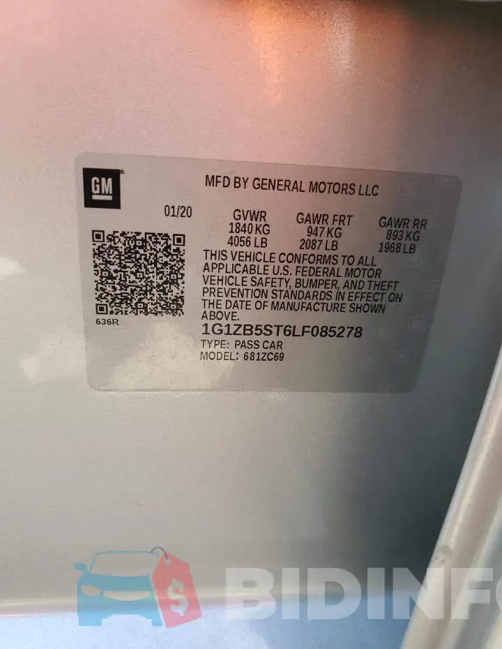 1G1ZB5ST6LF085278 Photo# 13