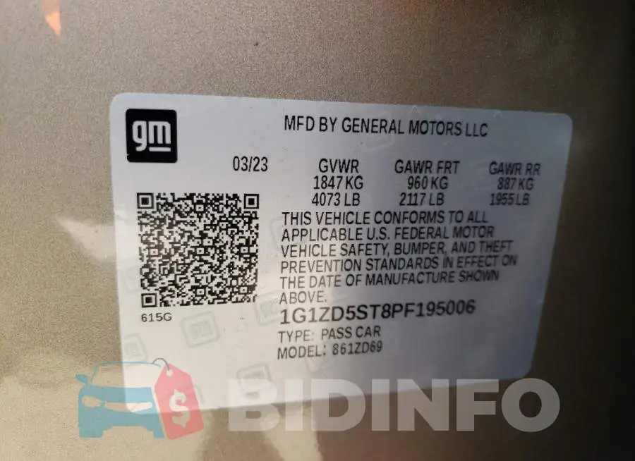 1G1ZD5ST8PF195006 Photo# 12