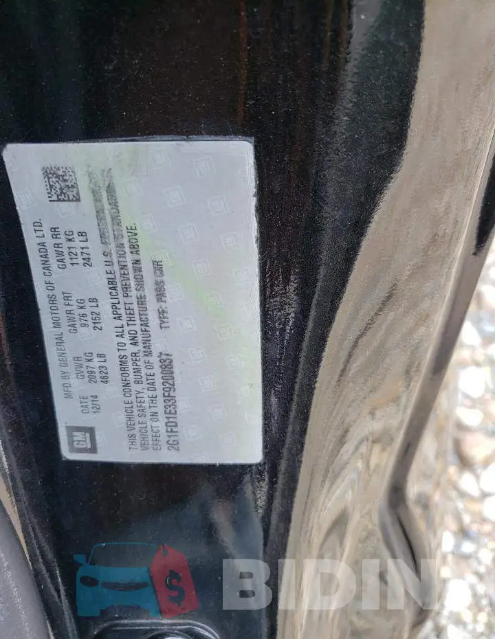 2G1FD1E33F9200837 Photo# 13