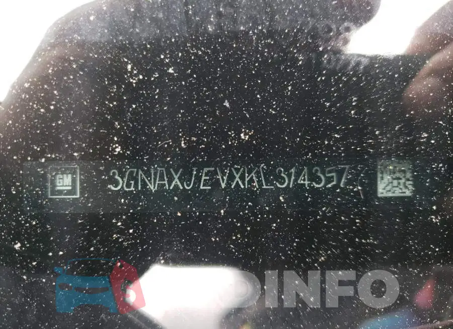 3GNAXJEVXKL314357 Photo# 13
