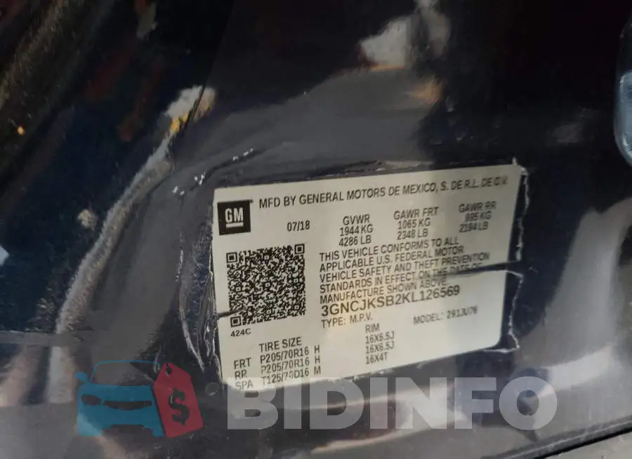 3GNCJKSB2KL126569 Photo# 13