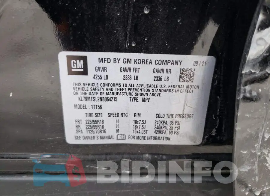 KL79MTSL2NB064215 Photo# 14