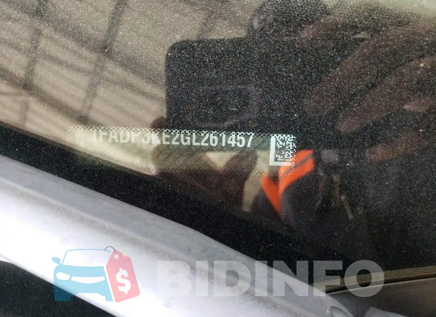 1FADP3KE2GL261457 Photo# 12