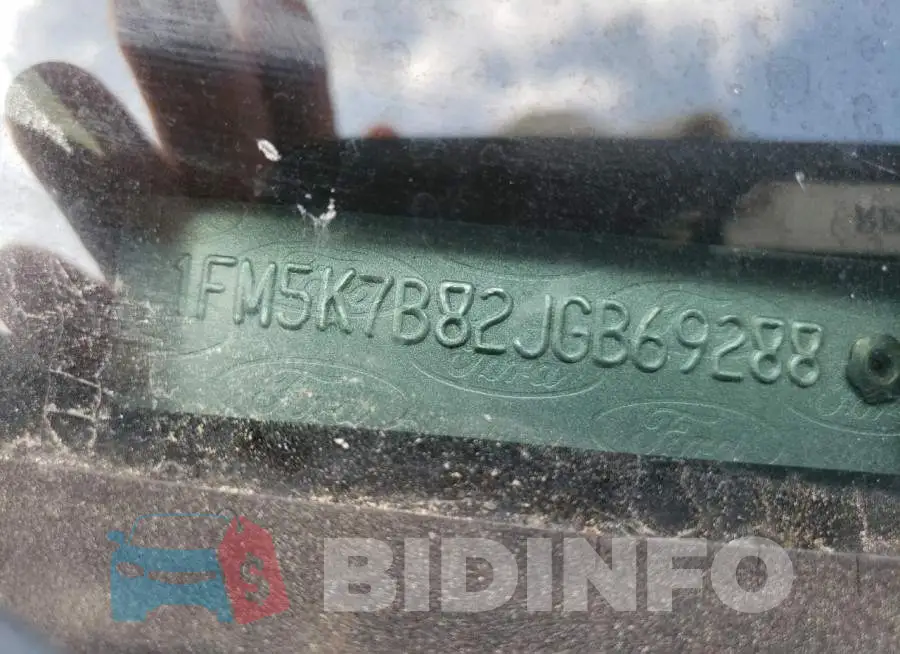 1FM5K7B82JGB69288 Photo# 14