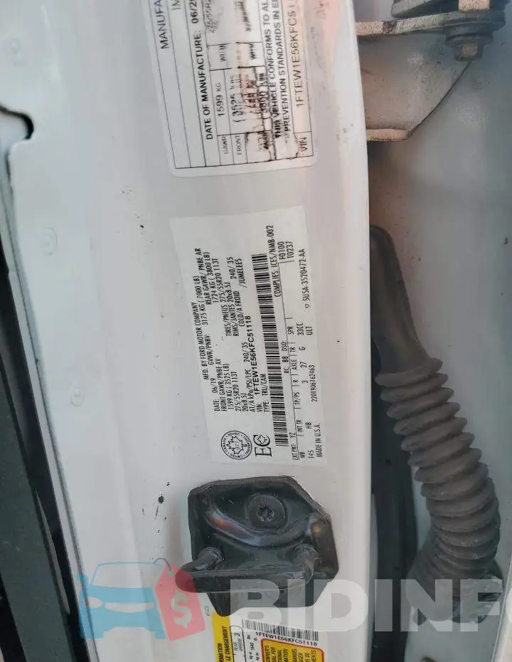 1FTEW1E56KFC51118 Photo# 12