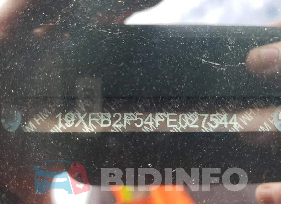 19XFB2F54FE027544 Photo# 12