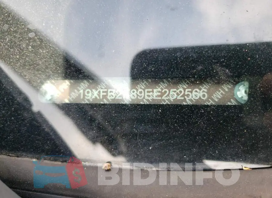 19XFB2F89EE252566 Photo# 12