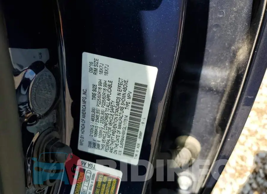 5J6RM4H9XGL117514 Photo# 12