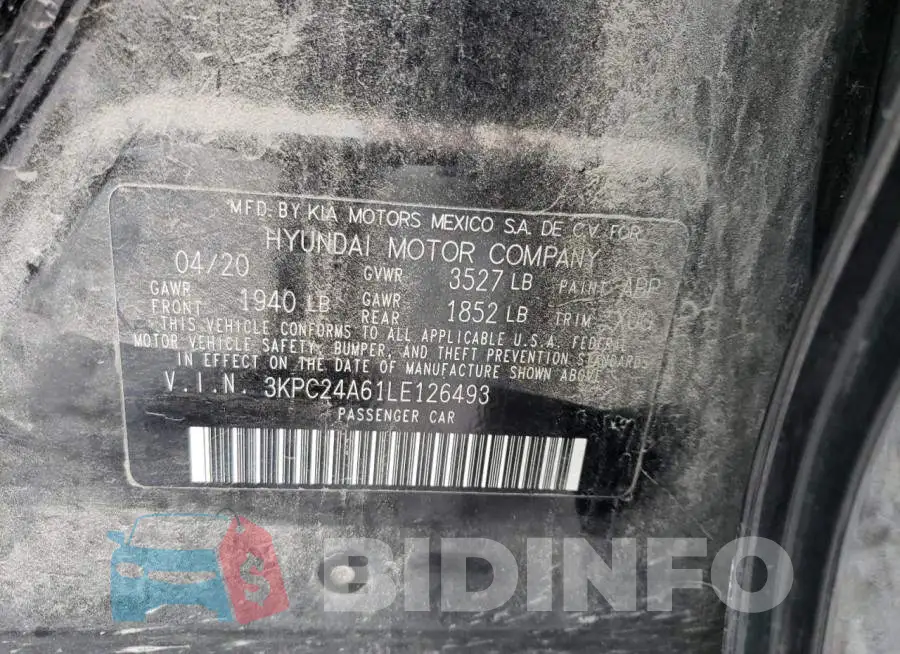 3KPC24A61LE126493 Photo# 13
