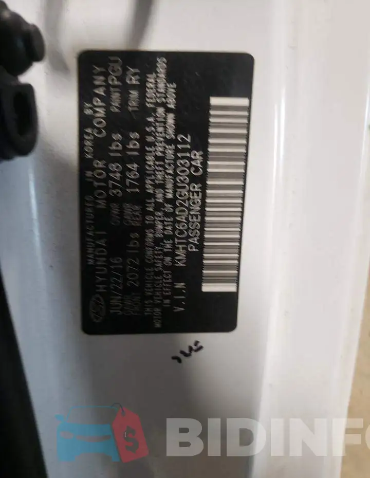 KMHTC6AD2GU303112 Photo# 13