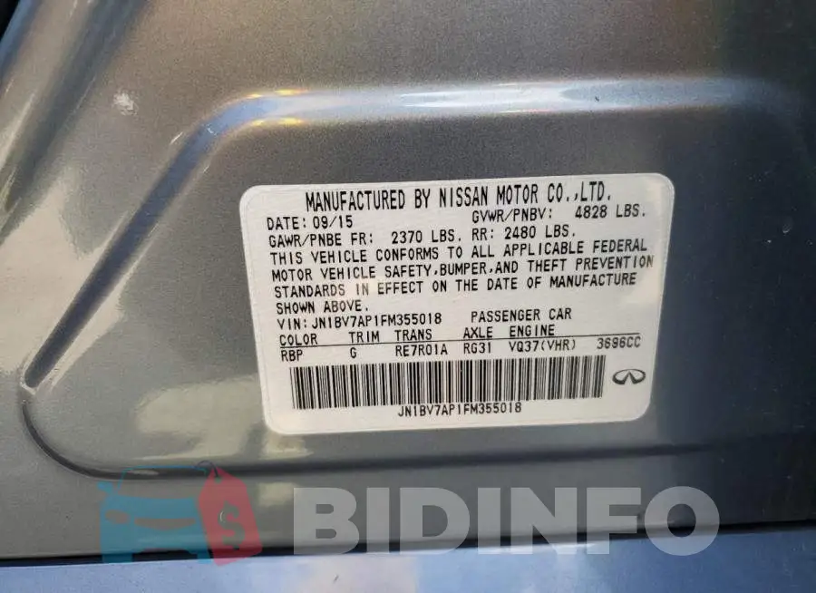 JN1BV7AP1FM355018 Photo# 12
