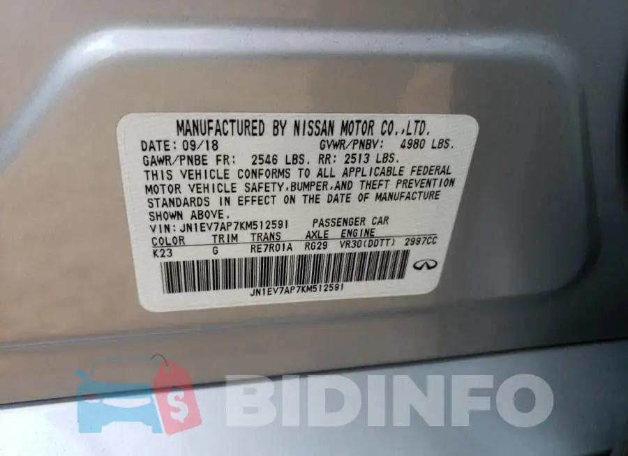 JN1EV7AP7KM512591 Photo# 12