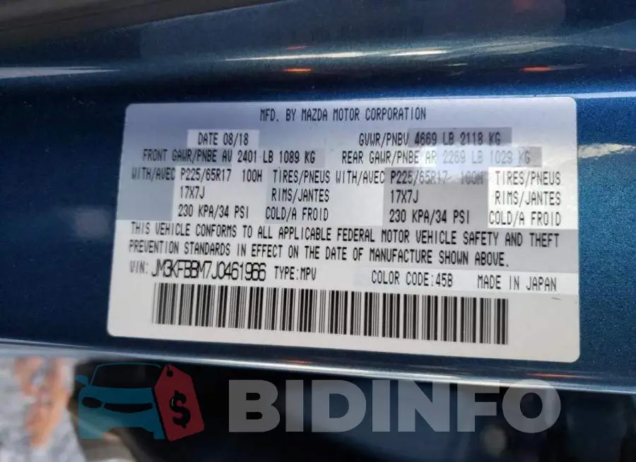 JM3KFBBM7J0461966 Photo# 13