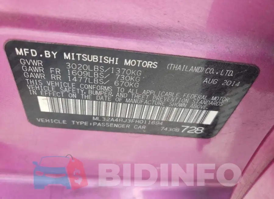 ML32A4HJ3FH011694 Photo# 12