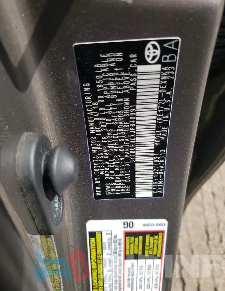 5YFBURHEXJP840991 Photo# 12