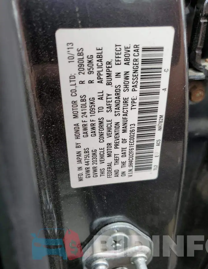 JH4CU2F61EC002613 Photo# 13