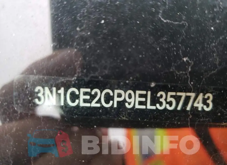 3N1CE2CP9EL357743 Photo# 13