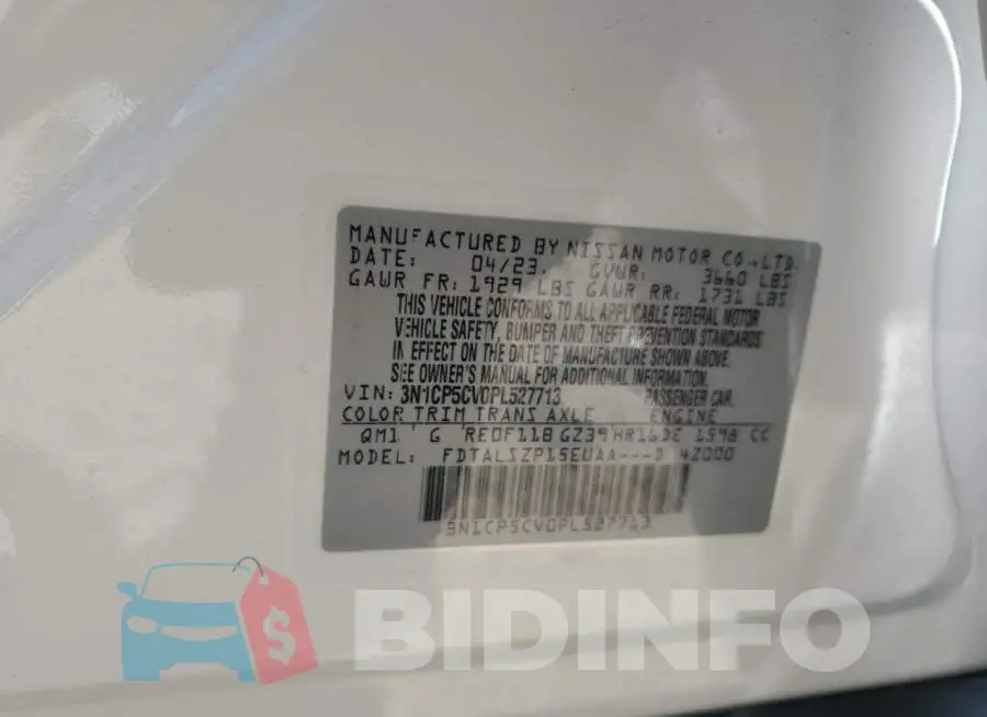 3N1CP5CV0PL527713 Photo# 12