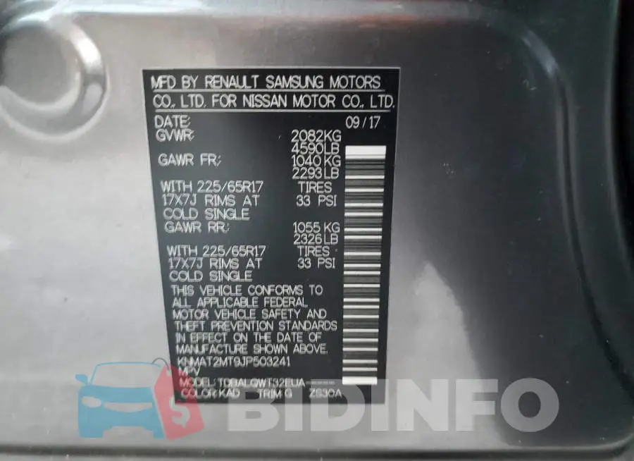 KNMAT2MT9JP503241 Photo# 13