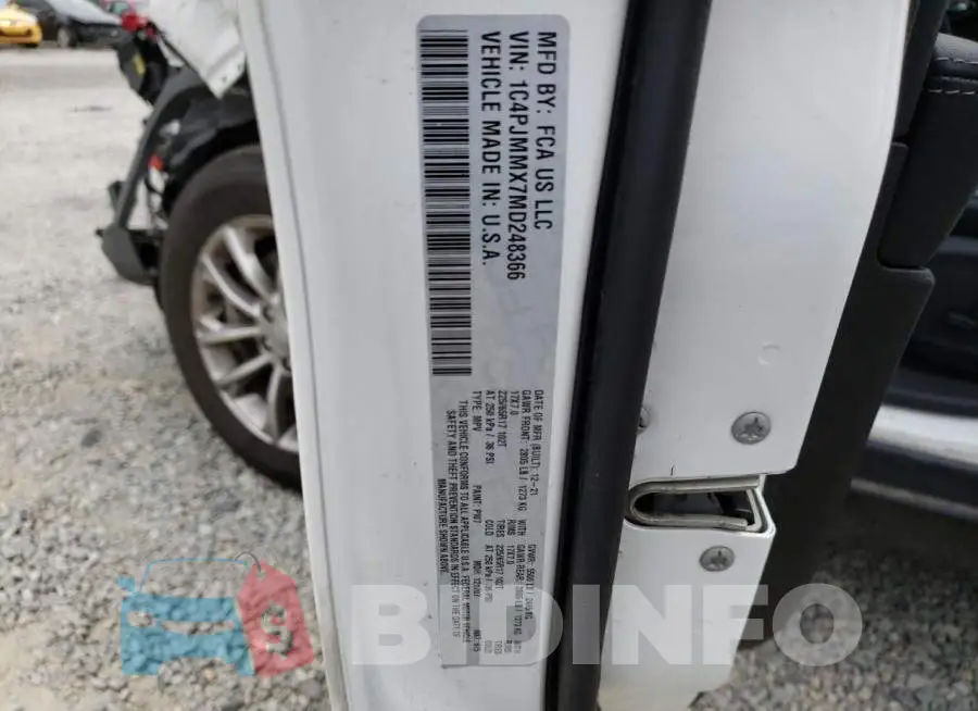 1C4PJMMX7MD248366 Photo# 13
