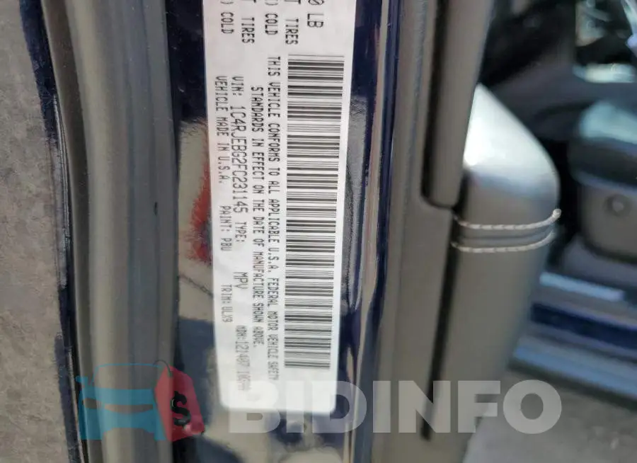 1C4RJEBG2FC231145 Photo# 13