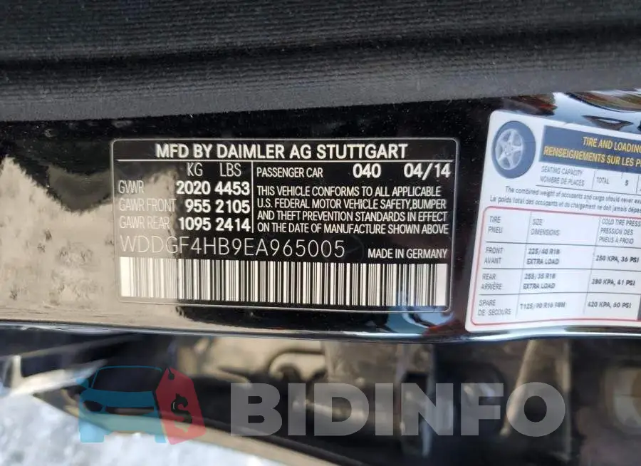 WDDGF4HB9EA965005 Photo# 12