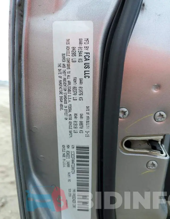 1C3CDFAA4FD300724 Photo# 13