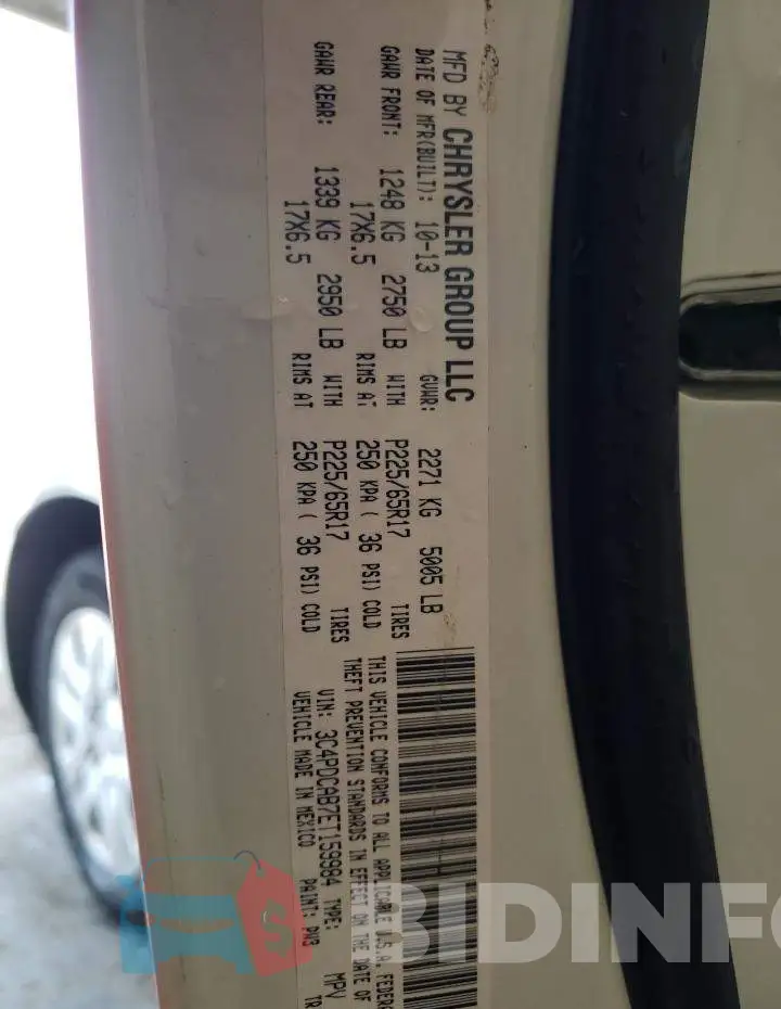 3C4PDCAB7ET159984 Photo# 13