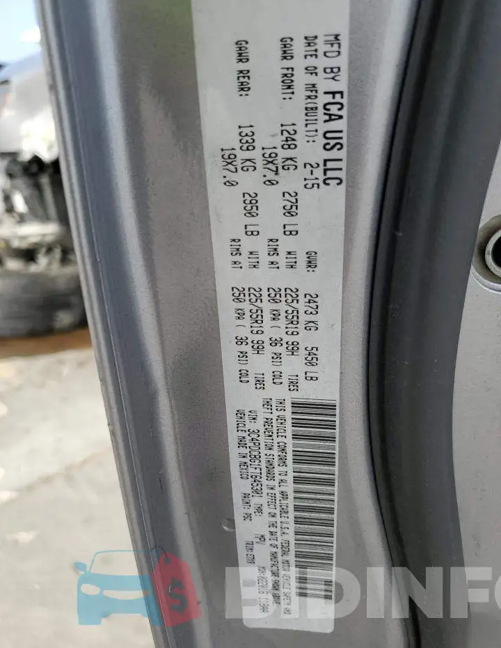 3C4PDCBG1FT645301 Photo# 13