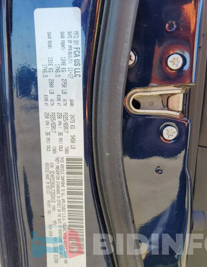 3C4PDCBG8JT252016 Photo# 12