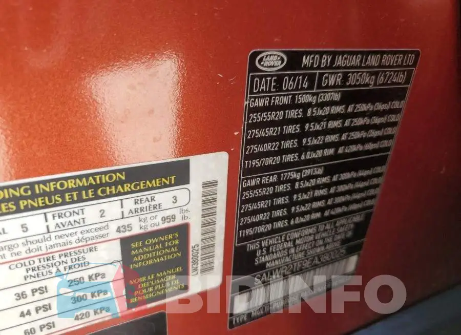 SALWR2TF9EA380025 Photo# 12