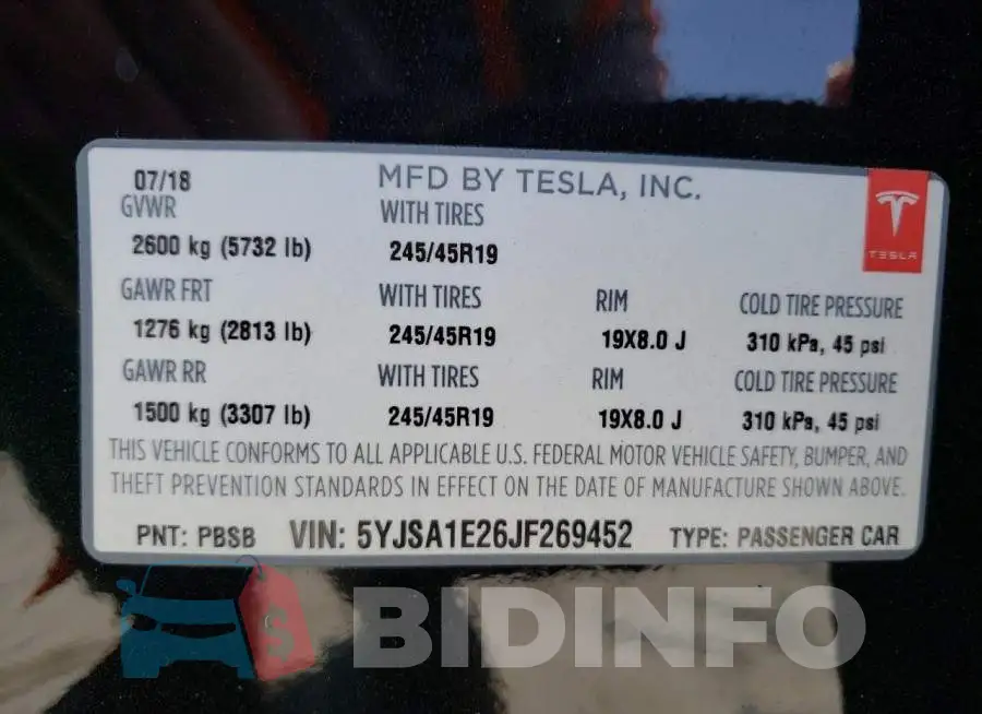 5YJSA1E26JF269452 Photo# 12