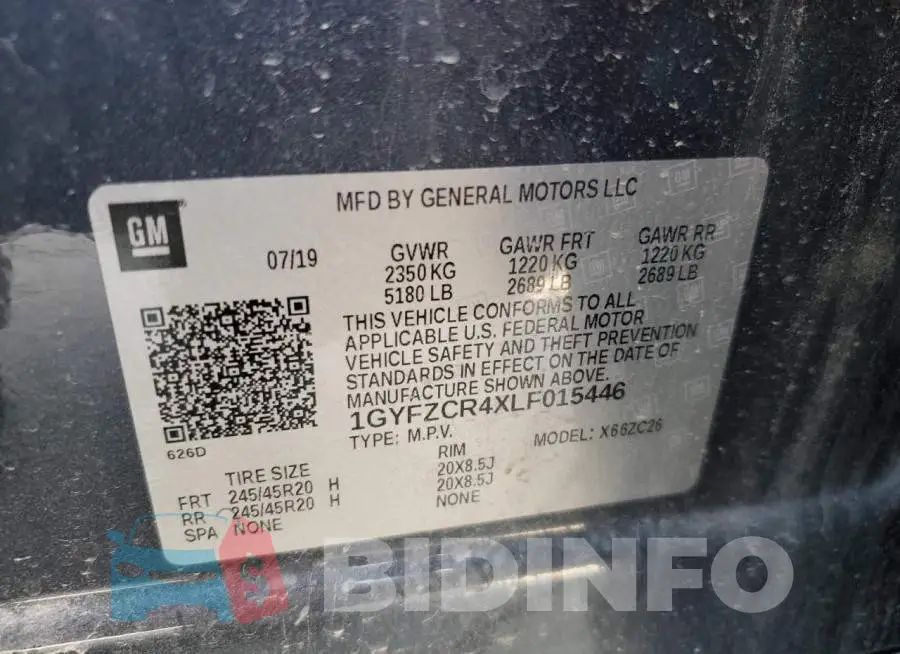 1GYFZCR4XLF015446 Photo# 14