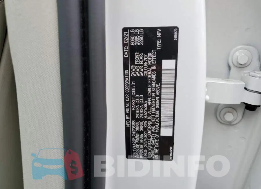 YV4A22PL7M1736165 Photo# 14