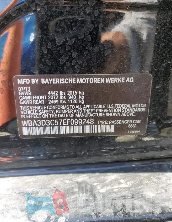 WBA3D3C57EF099248 Photo# 12