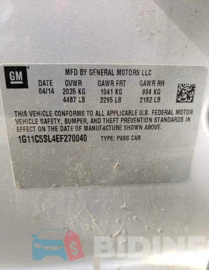 1G11C5SL4EF270040 Photo# 12